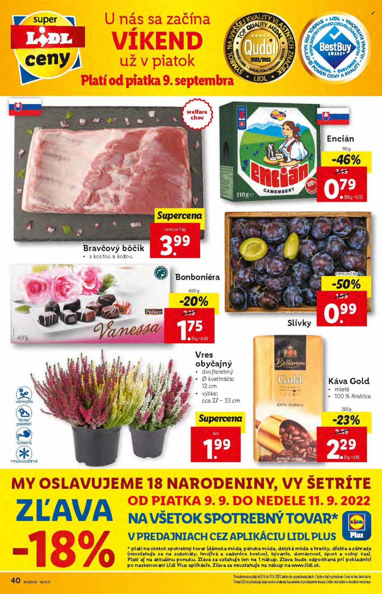 Leták Lidl - 8.9.2022 - 11.9.2022. Strana 40