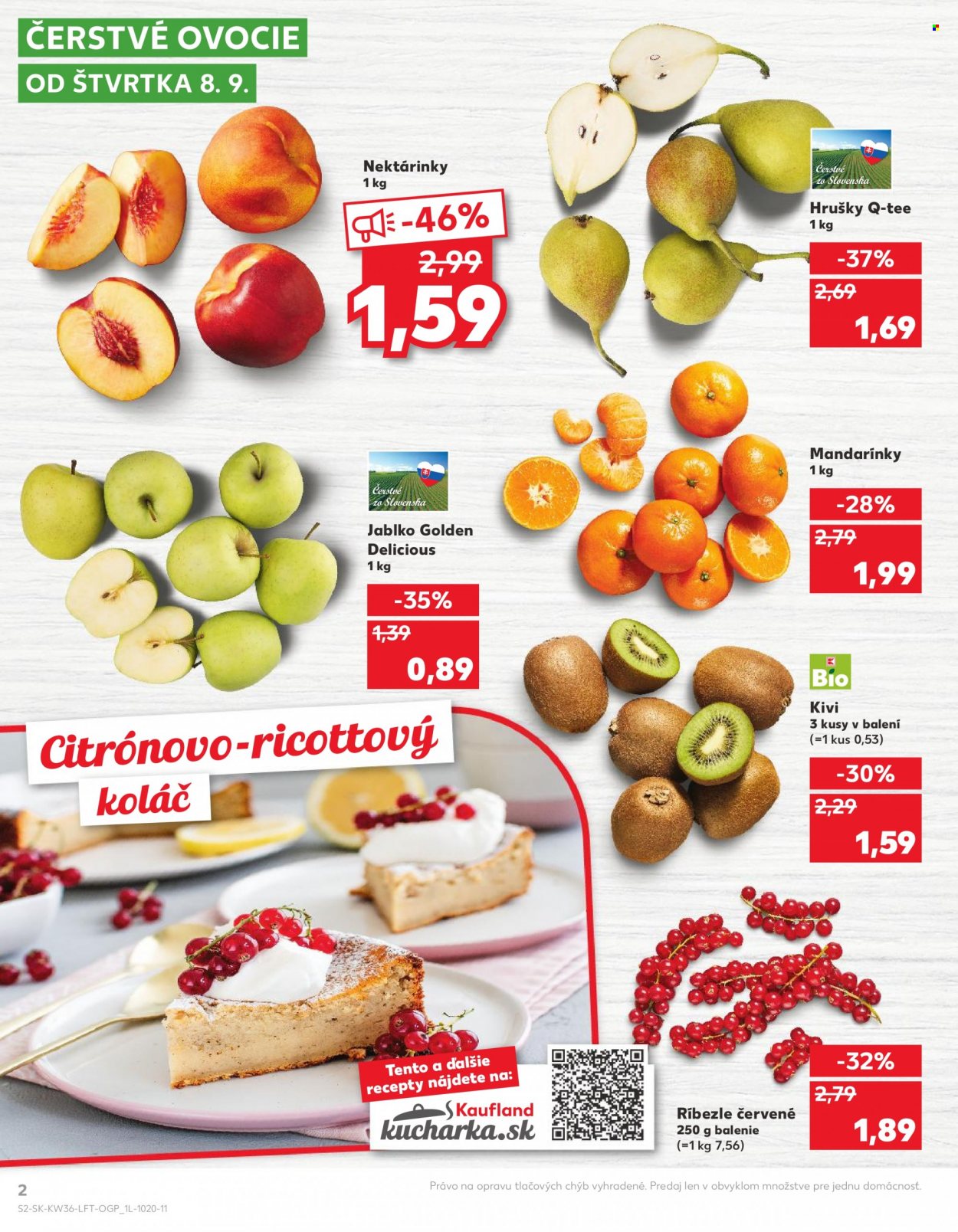 Leták Kaufland - 8.9.2022 - 14.9.2022. Strana 2