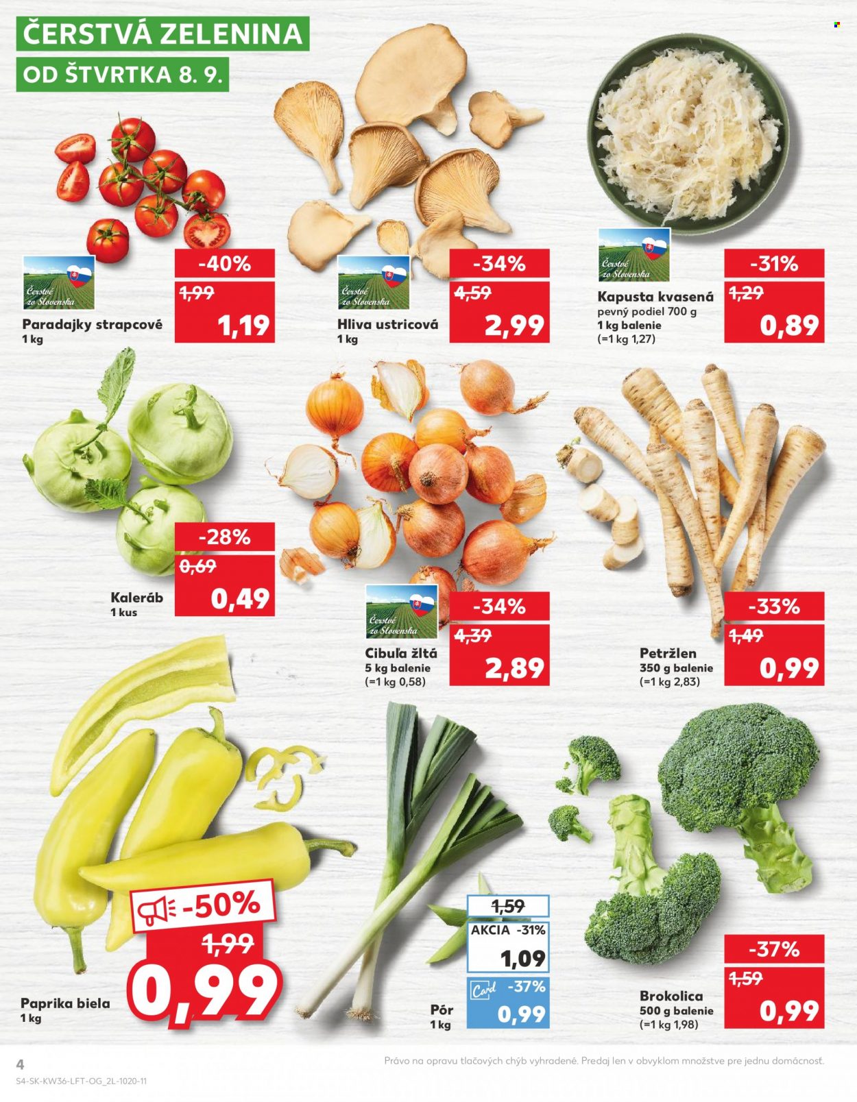 Leták Kaufland - 8.9.2022 - 14.9.2022. Strana 4