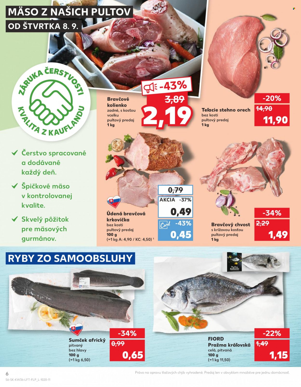 Leták Kaufland - 8.9.2022 - 14.9.2022. Strana 6