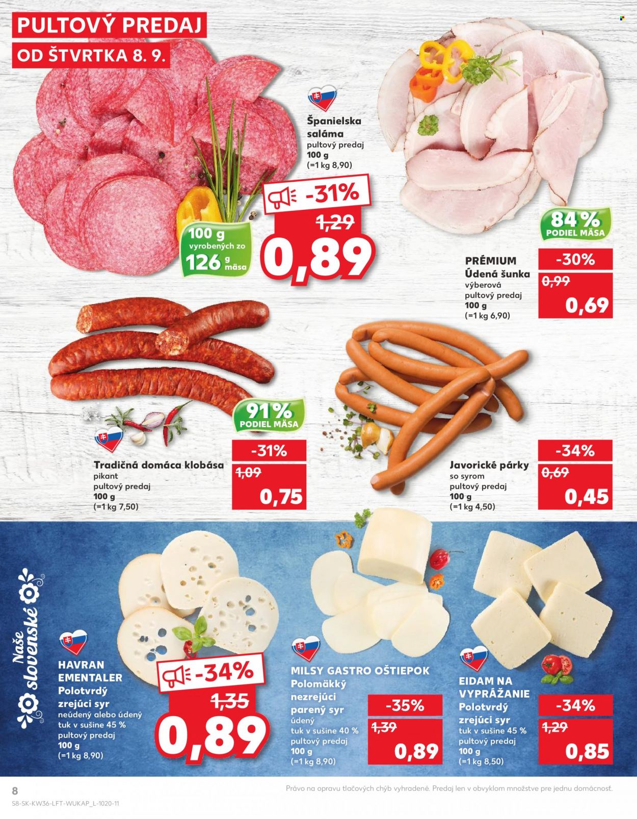 Leták Kaufland - 8.9.2022 - 14.9.2022. Strana 8