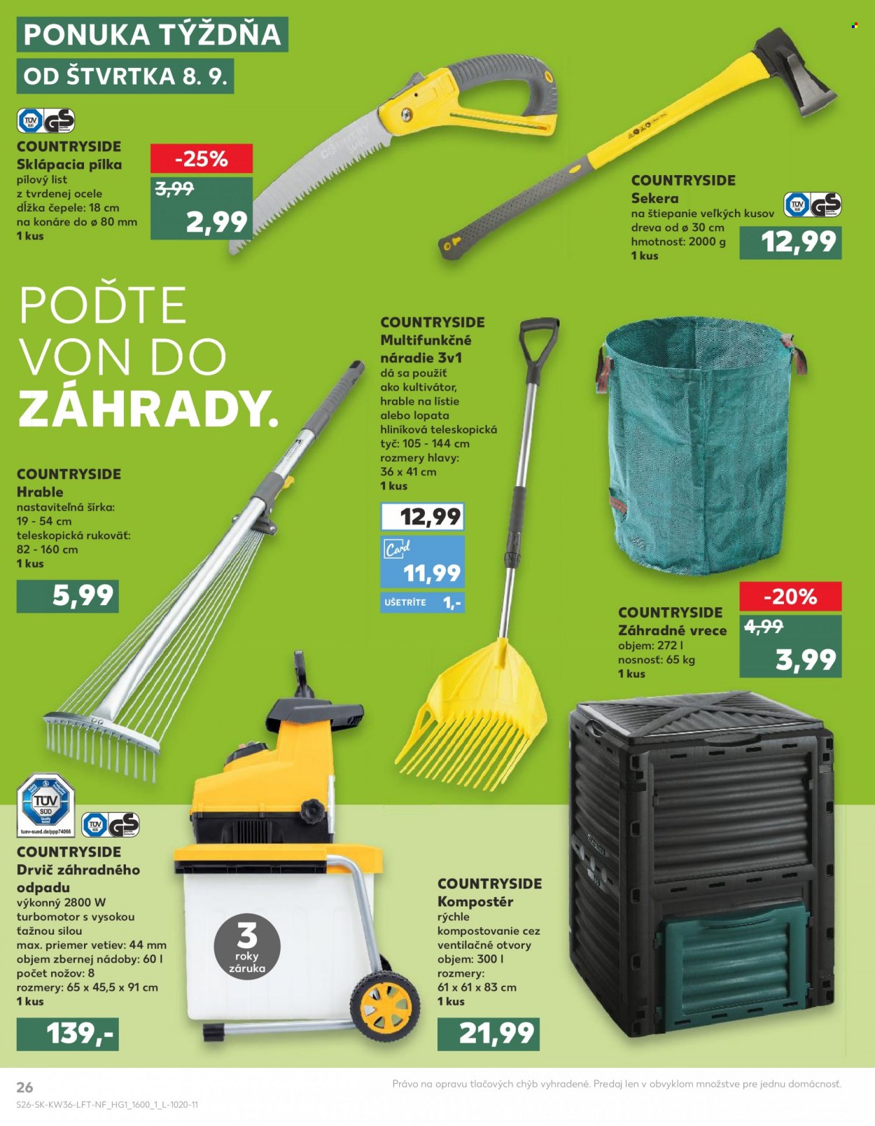 Leták Kaufland - 8.9.2022 - 14.9.2022. Strana 26