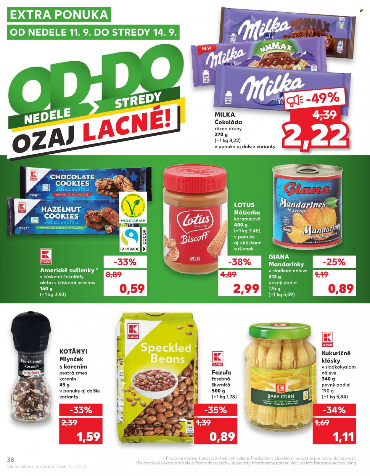 Leták Kaufland - 8.9.2022 - 14.9.2022. Strana 38