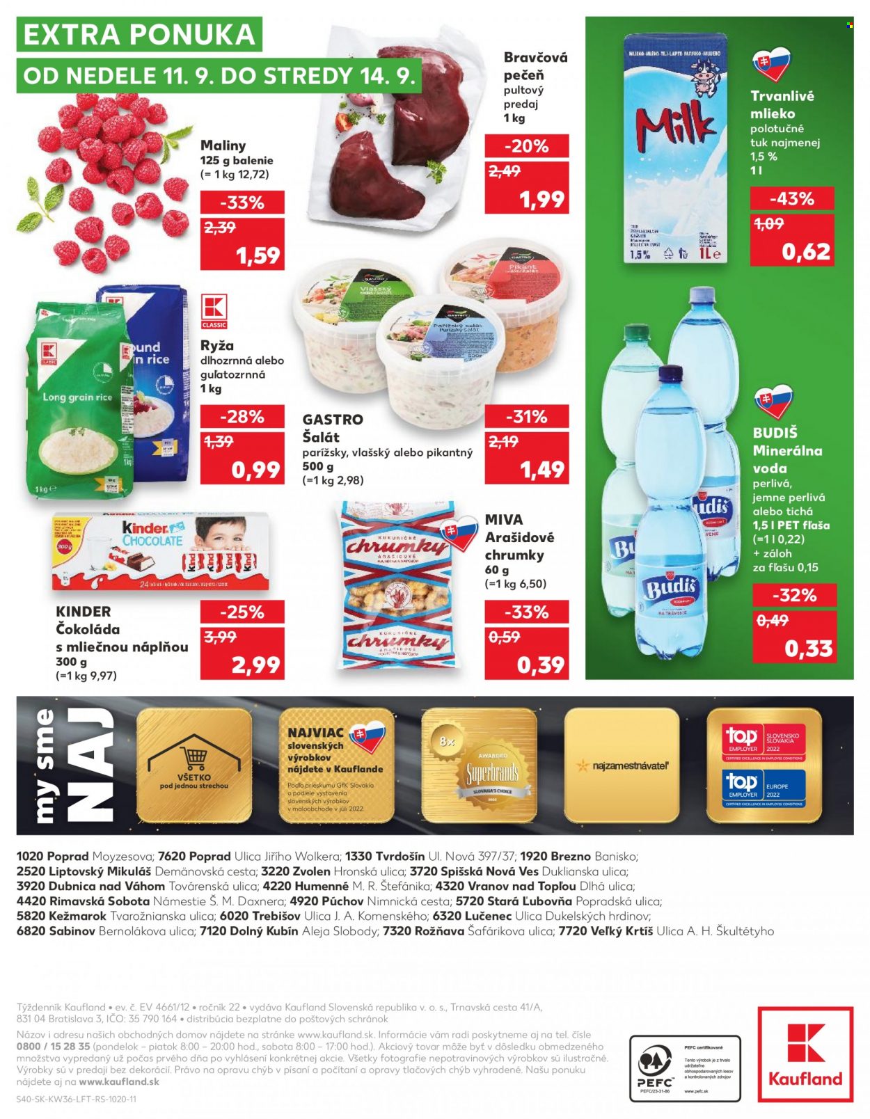 Leták Kaufland - 8.9.2022 - 14.9.2022. Strana 40