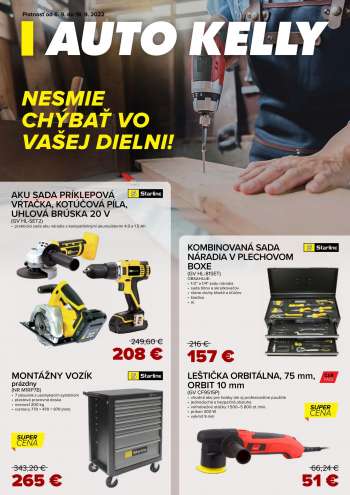 Leták Auto Kelly - 6.9.2022 - 19.9.2022.