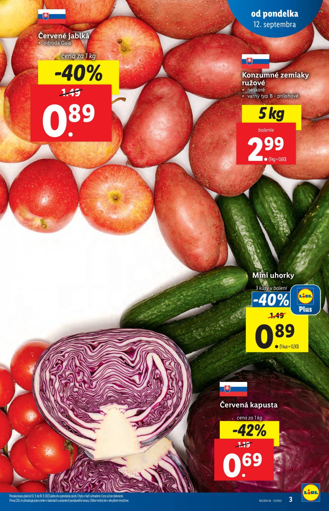 Leták Lidl - 12.9.2022 - 18.9.2022. Strana 3