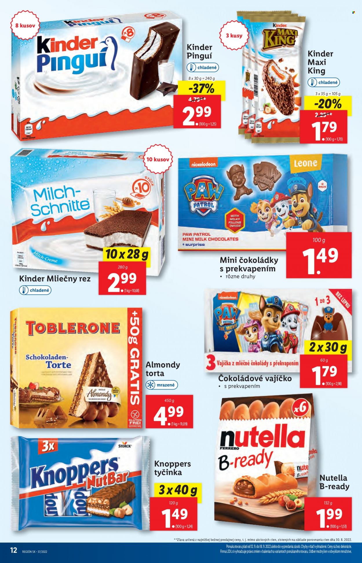 Leták Lidl - 12.9.2022 - 18.9.2022. Strana 12