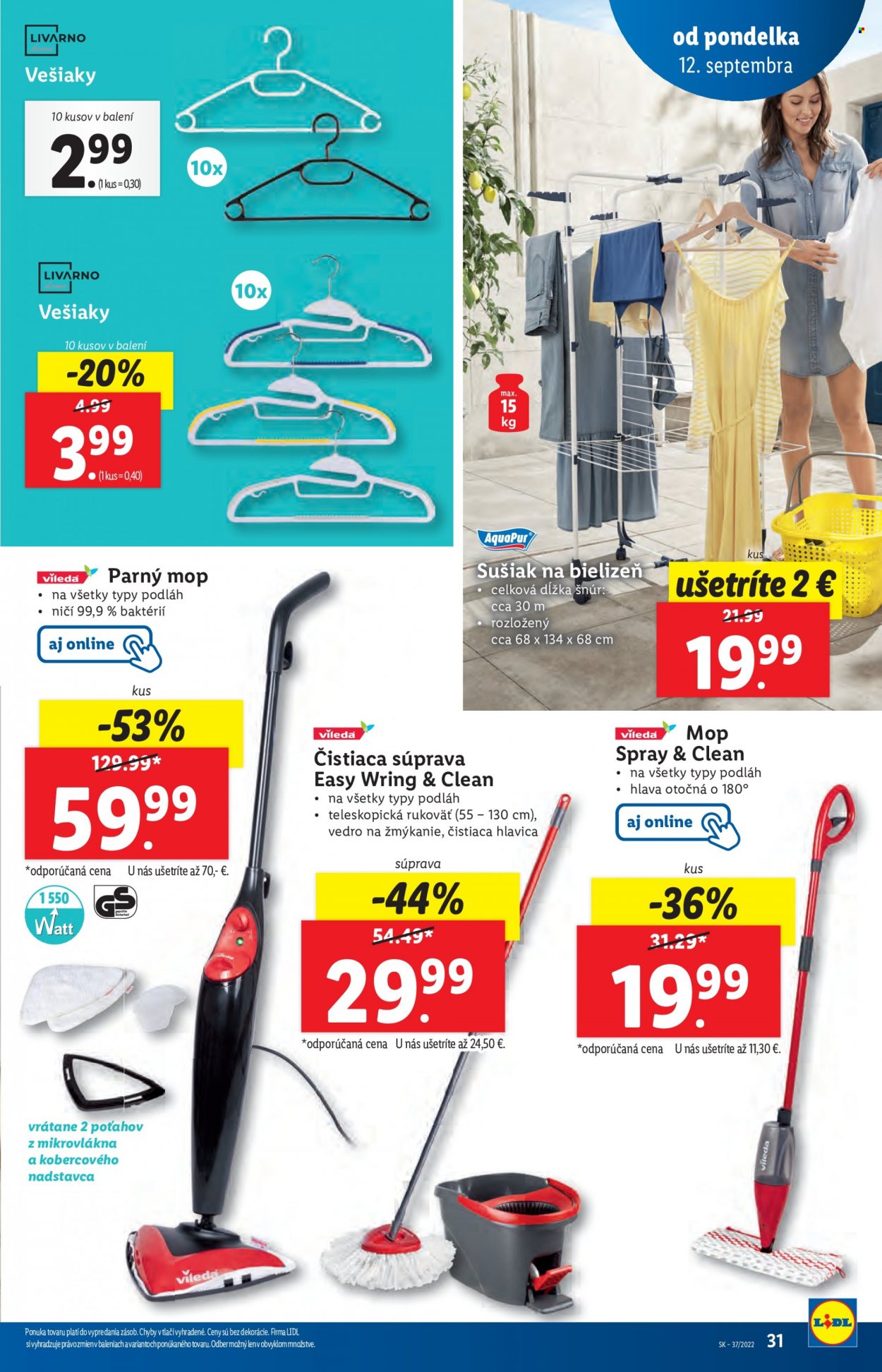 Leták Lidl - 12.9.2022 - 18.9.2022. Strana 31