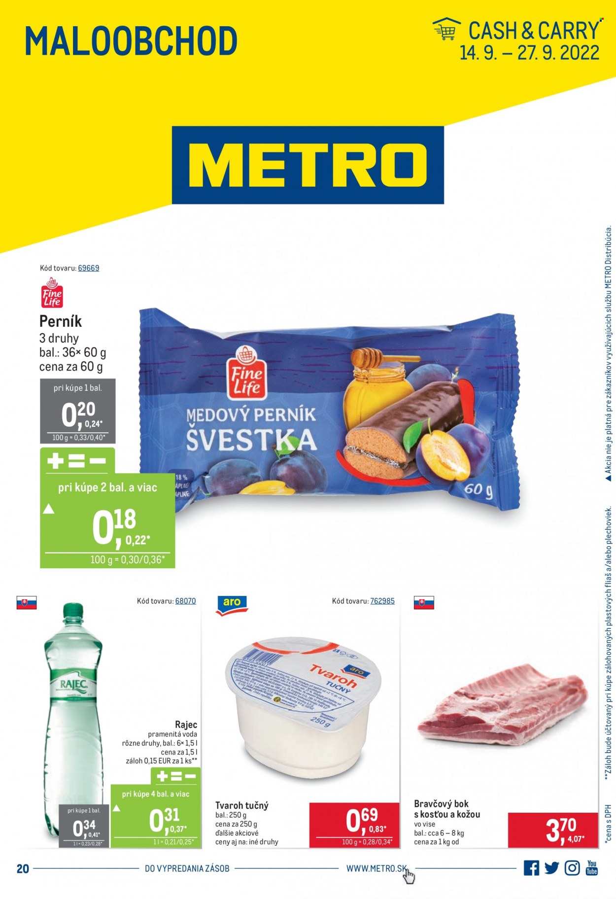 Leták Metro - 14.9.2022 - 27.9.2022. Strana 1