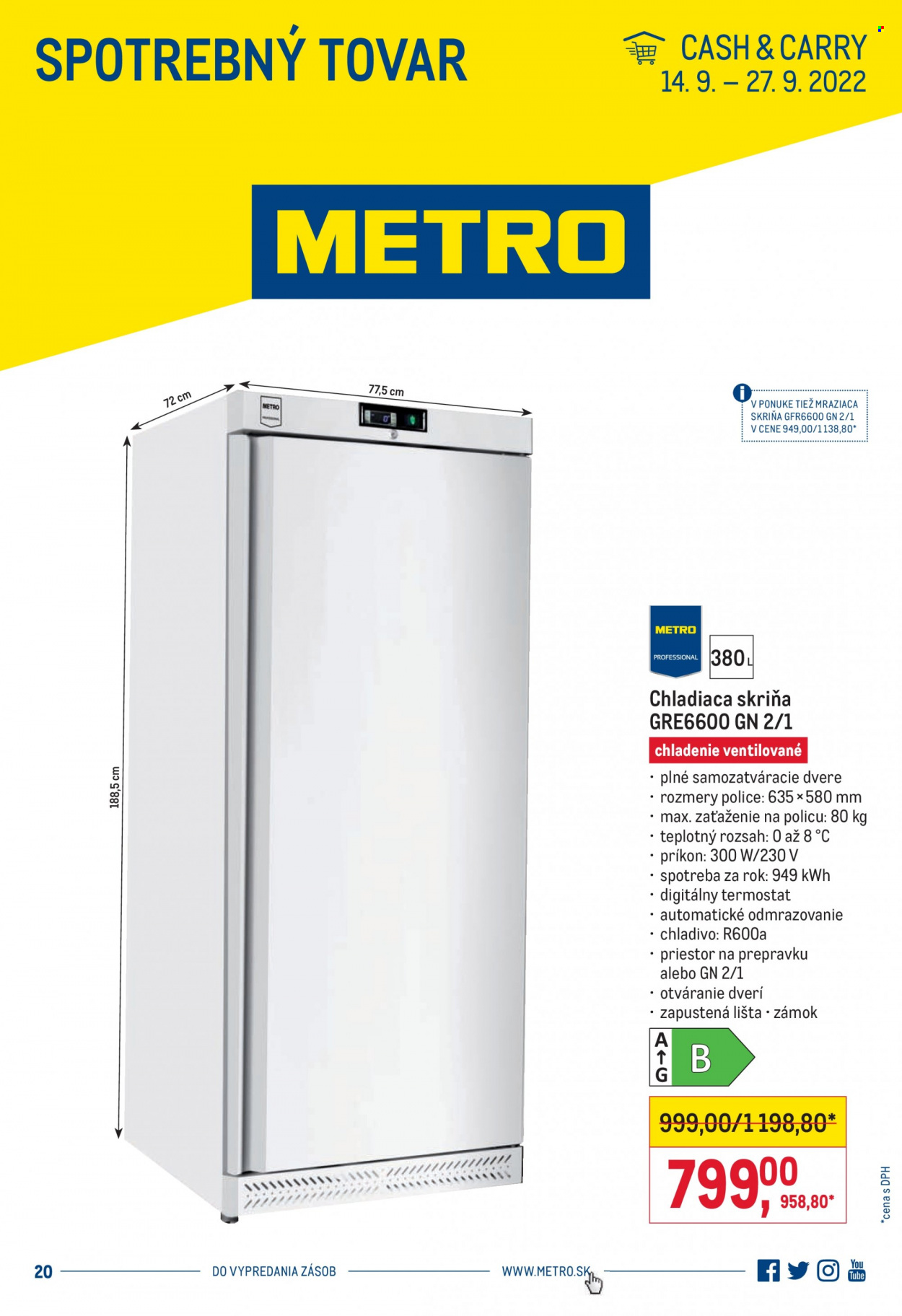 Leták Metro - 14.9.2022 - 27.9.2022. Strana 1