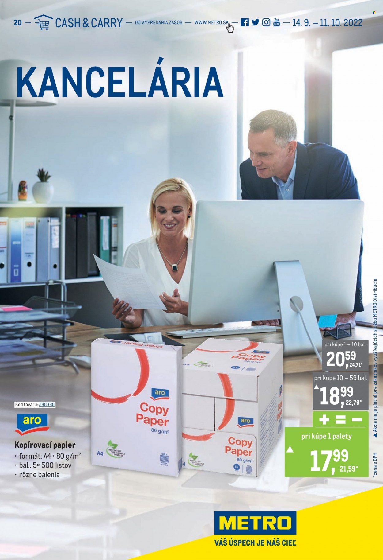Leták Metro - 14.9.2022 - 11.10.2022. Strana 1