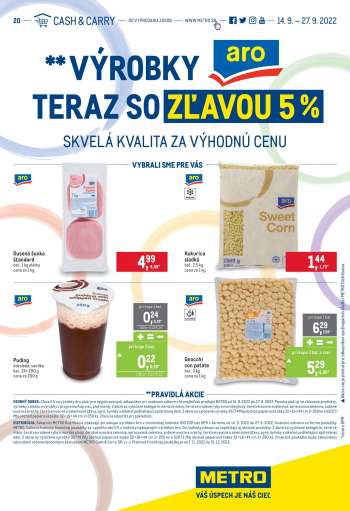 Leták Metro - 14.9.2022 - 27.9.2022.