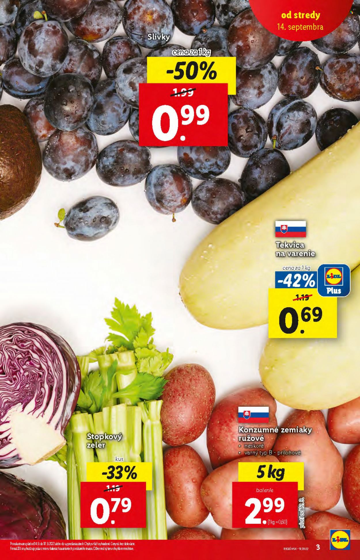 Leták Lidl - 14.9.2022 - 18.9.2022. Strana 3