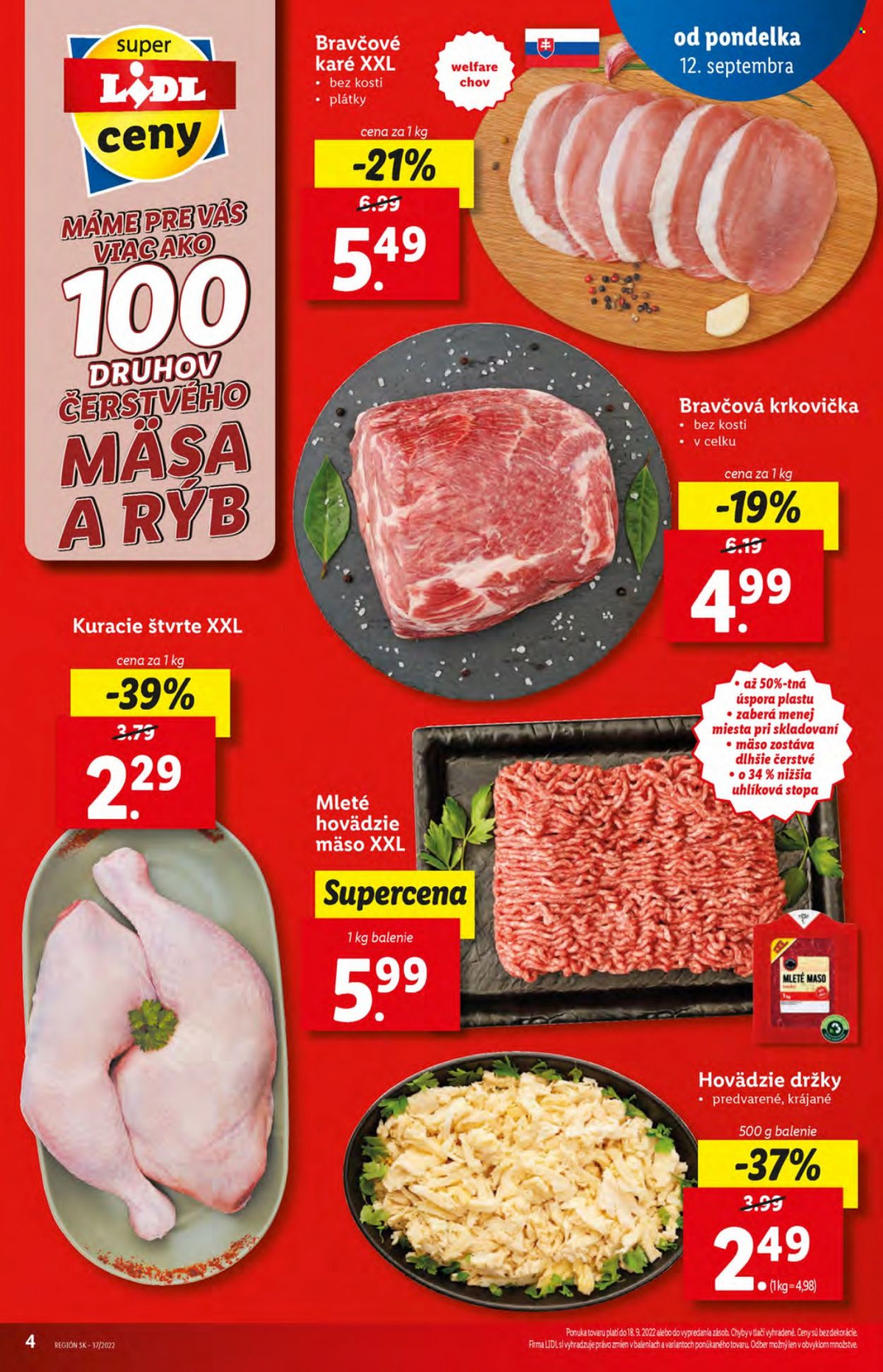 Leták Lidl - 14.9.2022 - 18.9.2022. Strana 4