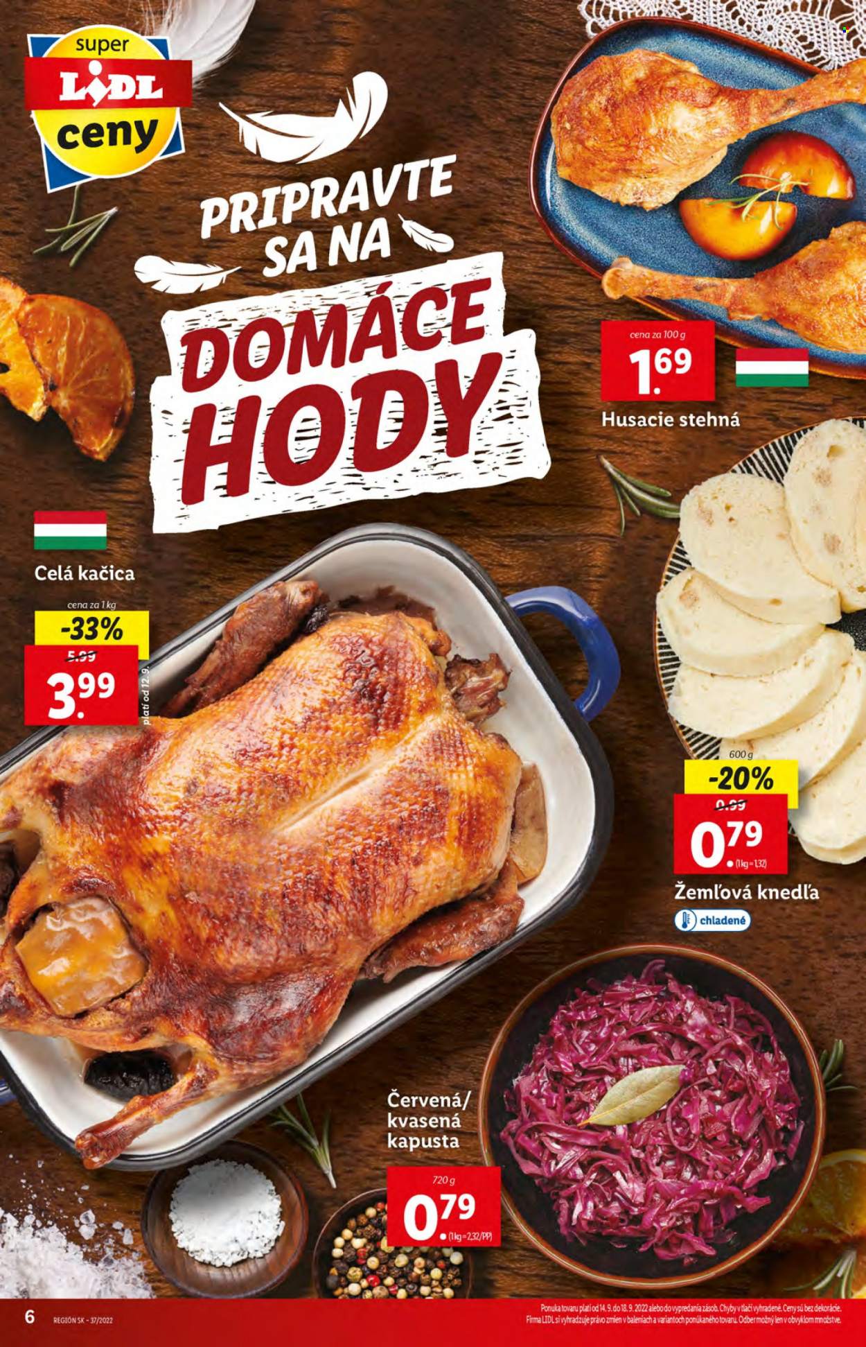 Leták Lidl - 14.9.2022 - 18.9.2022. Strana 6