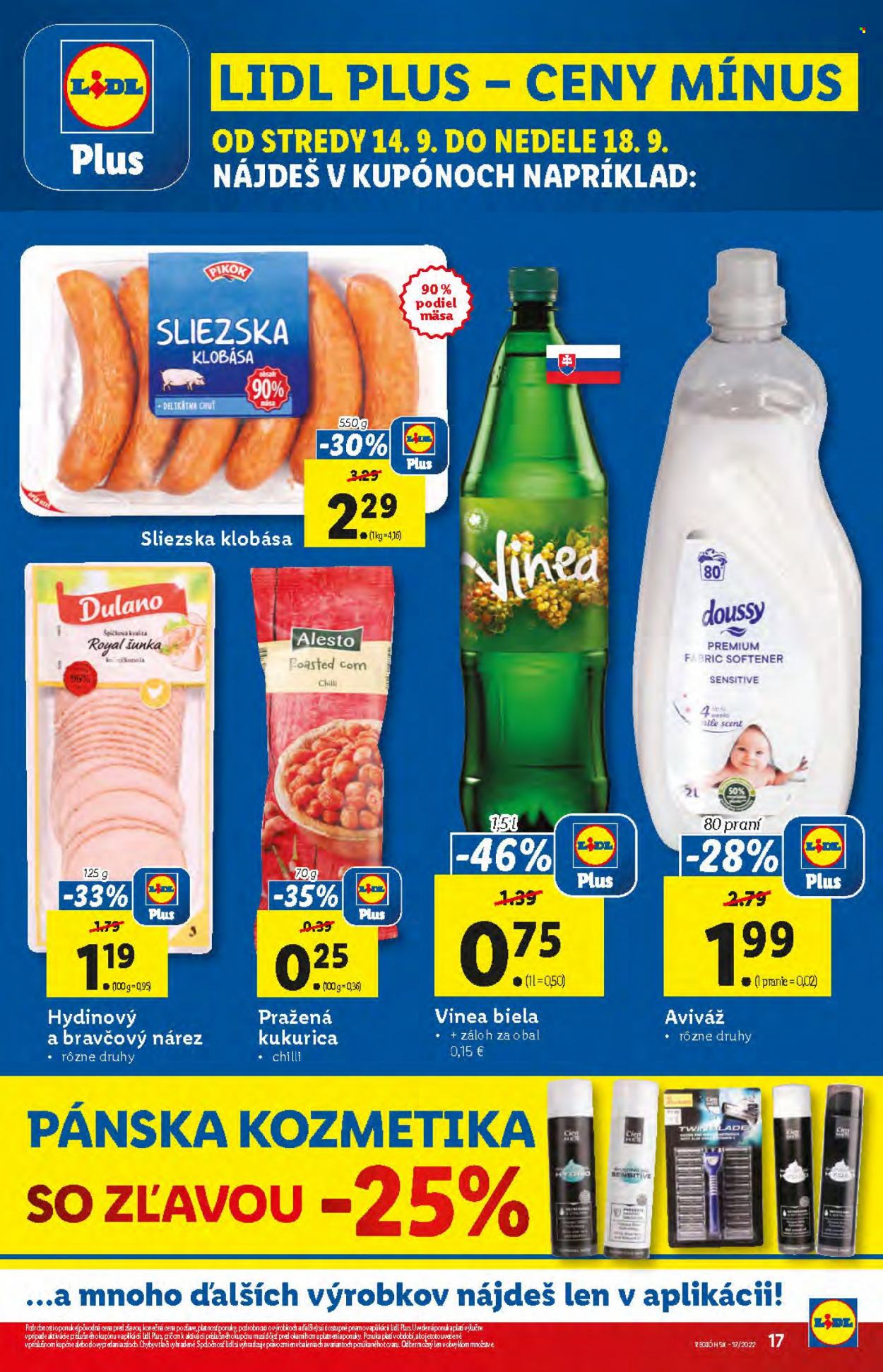 Leták Lidl - 14.9.2022 - 18.9.2022. Strana 17