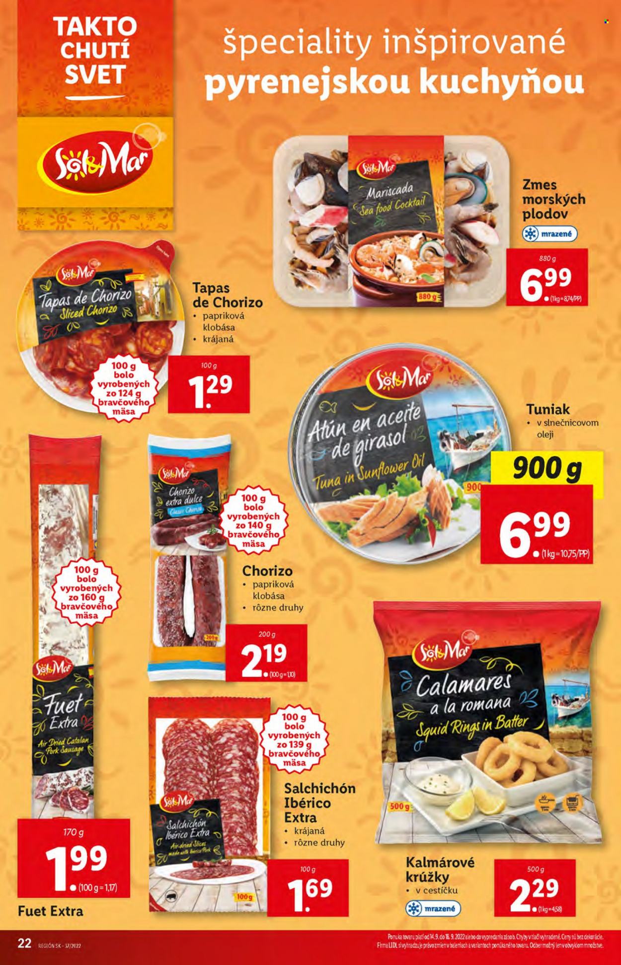 Leták Lidl - 14.9.2022 - 18.9.2022. Strana 22