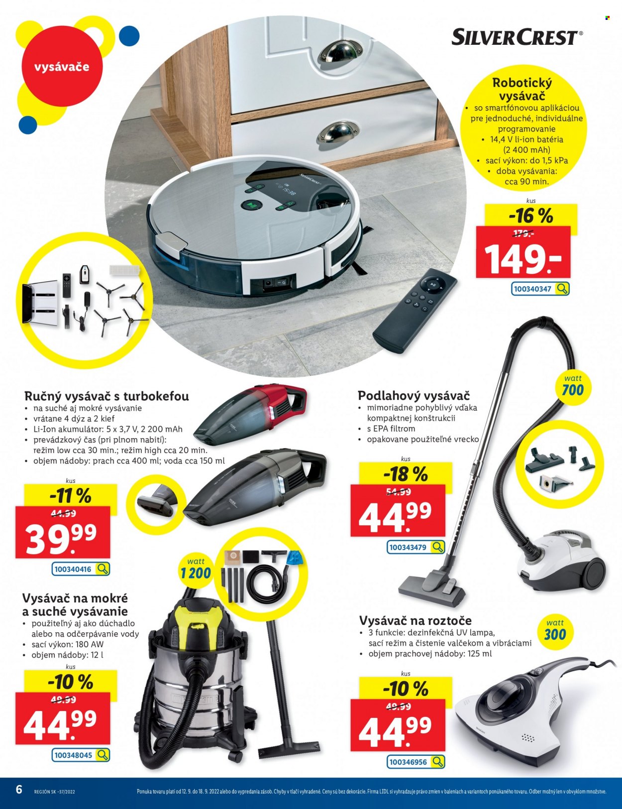 Leták Lidl - 12.9.2022 - 18.9.2022. Strana 6