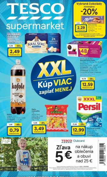 Leták TESCO supermarket - 14.9.2022 - 20.9.2022.