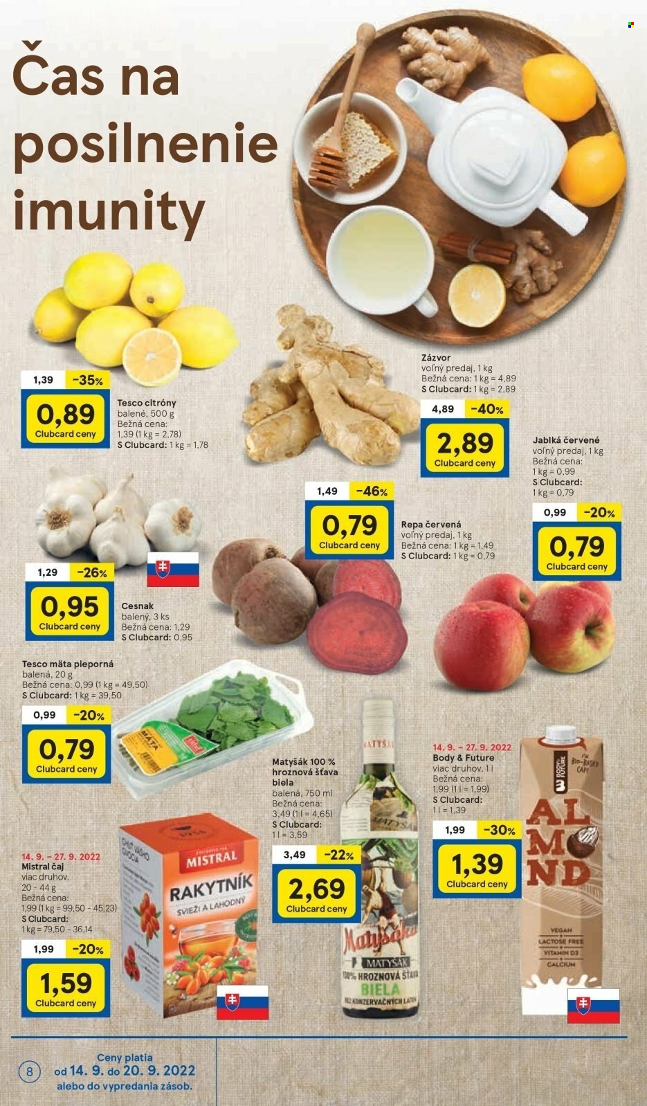 Leták TESCO - 14.9.2022 - 20.9.2022. Strana 8