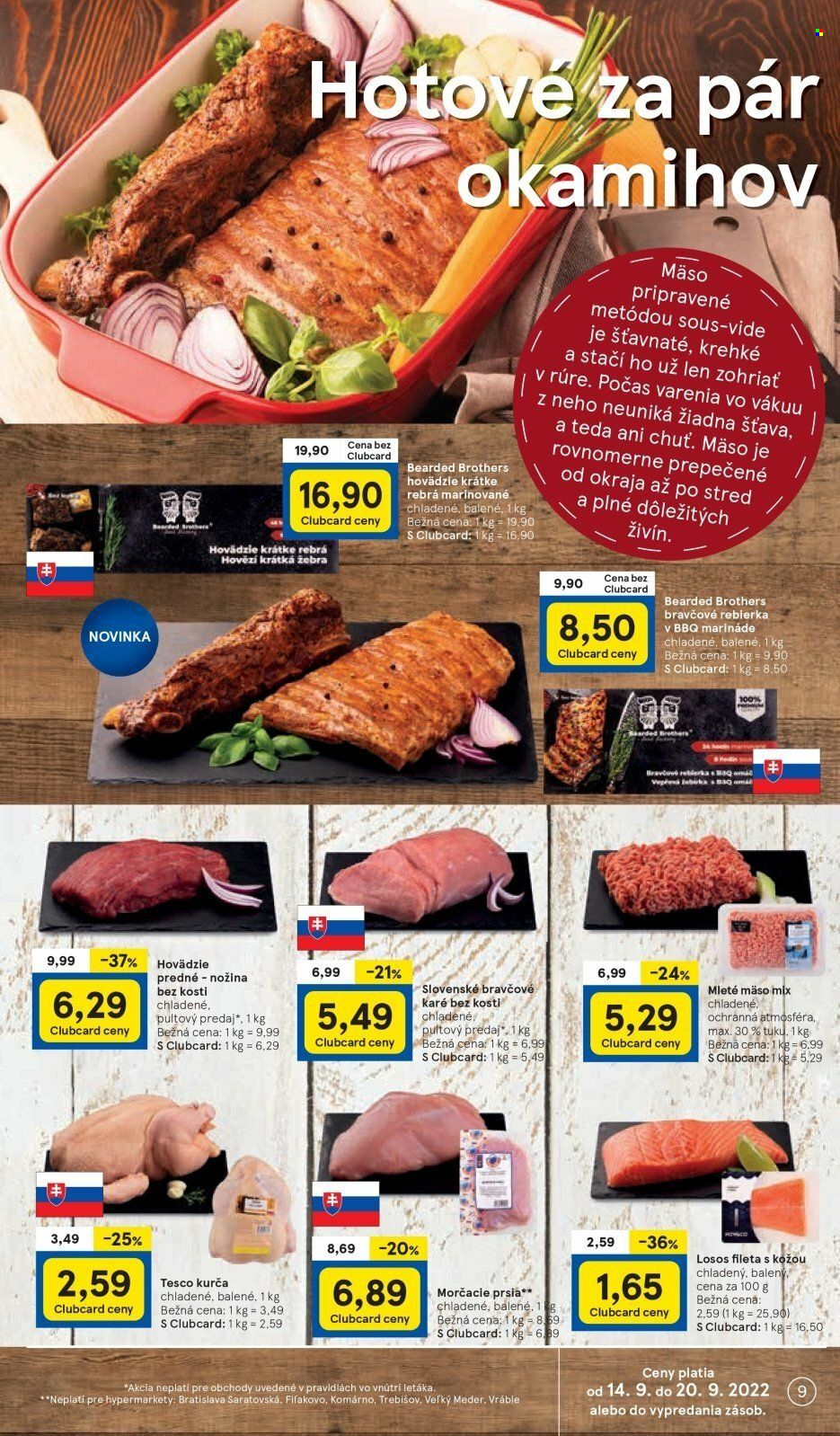 Leták TESCO - 14.9.2022 - 20.9.2022. Strana 9