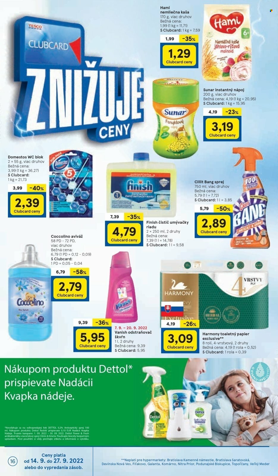 Leták TESCO - 14.9.2022 - 20.9.2022. Strana 16