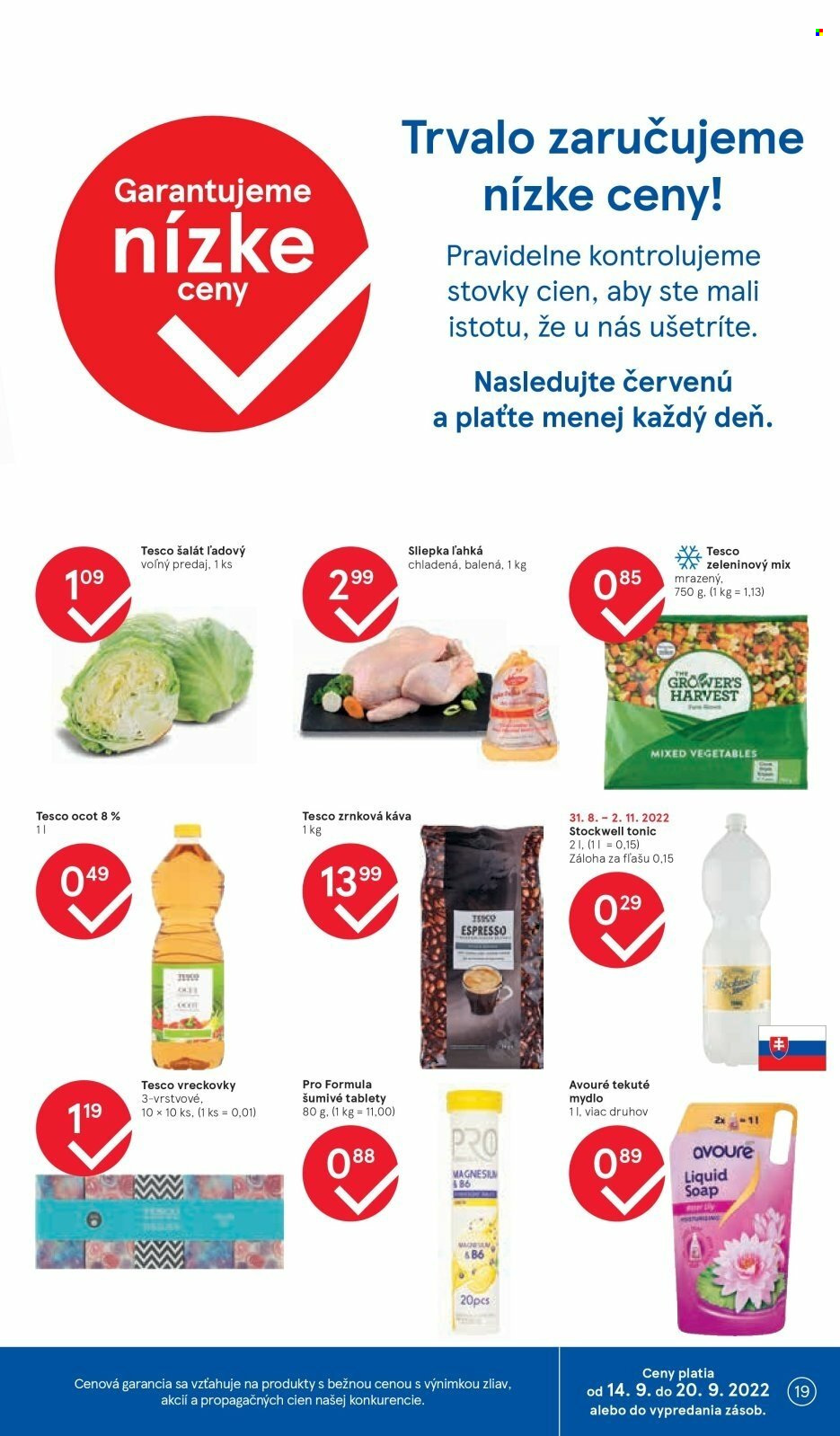 Leták TESCO - 14.9.2022 - 20.9.2022. Strana 19