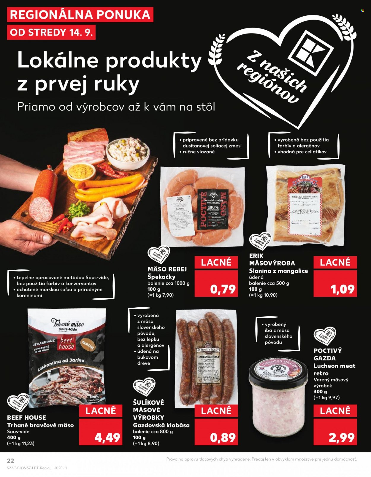 Leták Kaufland - 14.9.2022 - 21.9.2022. Strana 22