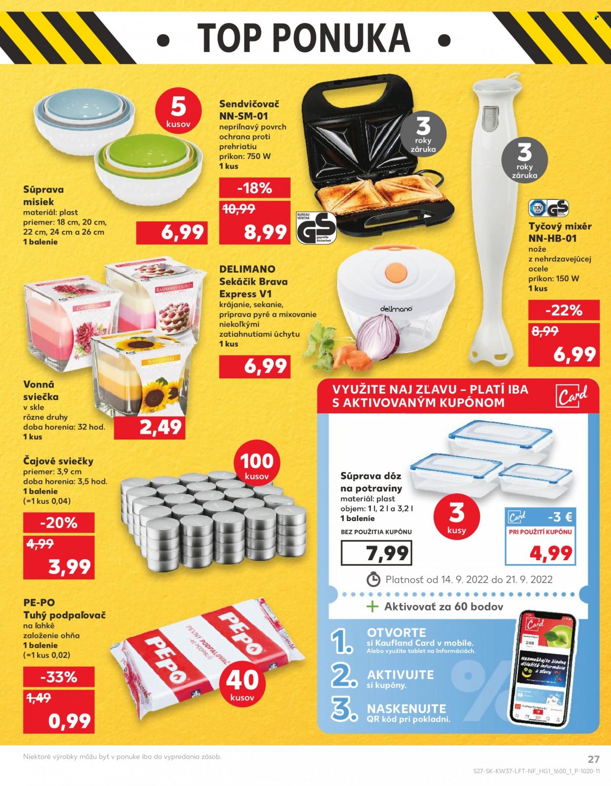 Leták Kaufland - 14.9.2022 - 21.9.2022. Strana 27
