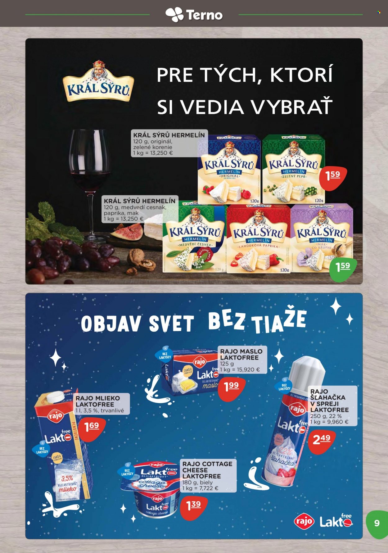Leták Terno - 12.9.2022 - 9.10.2022. Strana 9