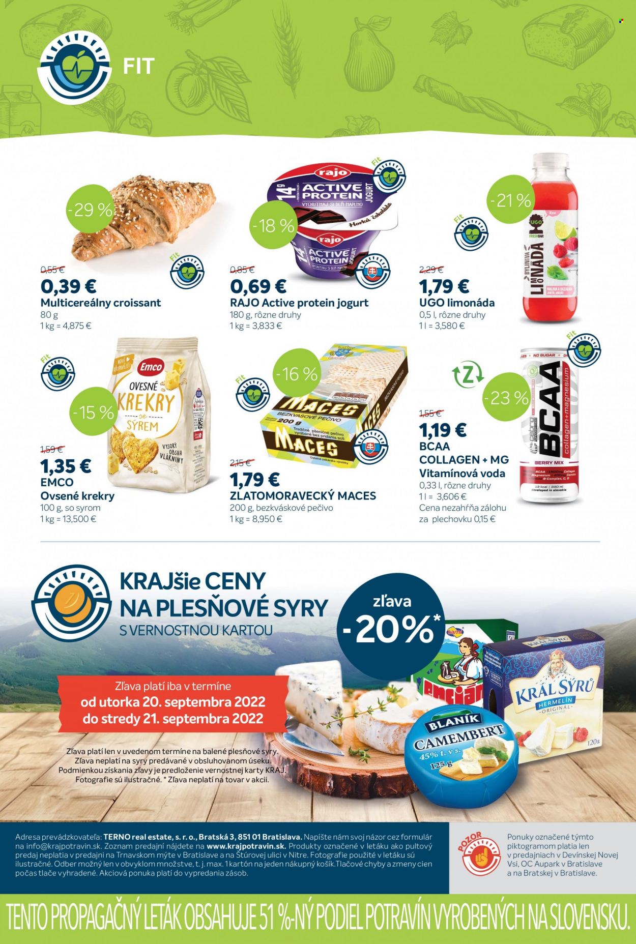 Leták Kraj - 16.9.2022 - 21.9.2022. Strana 8