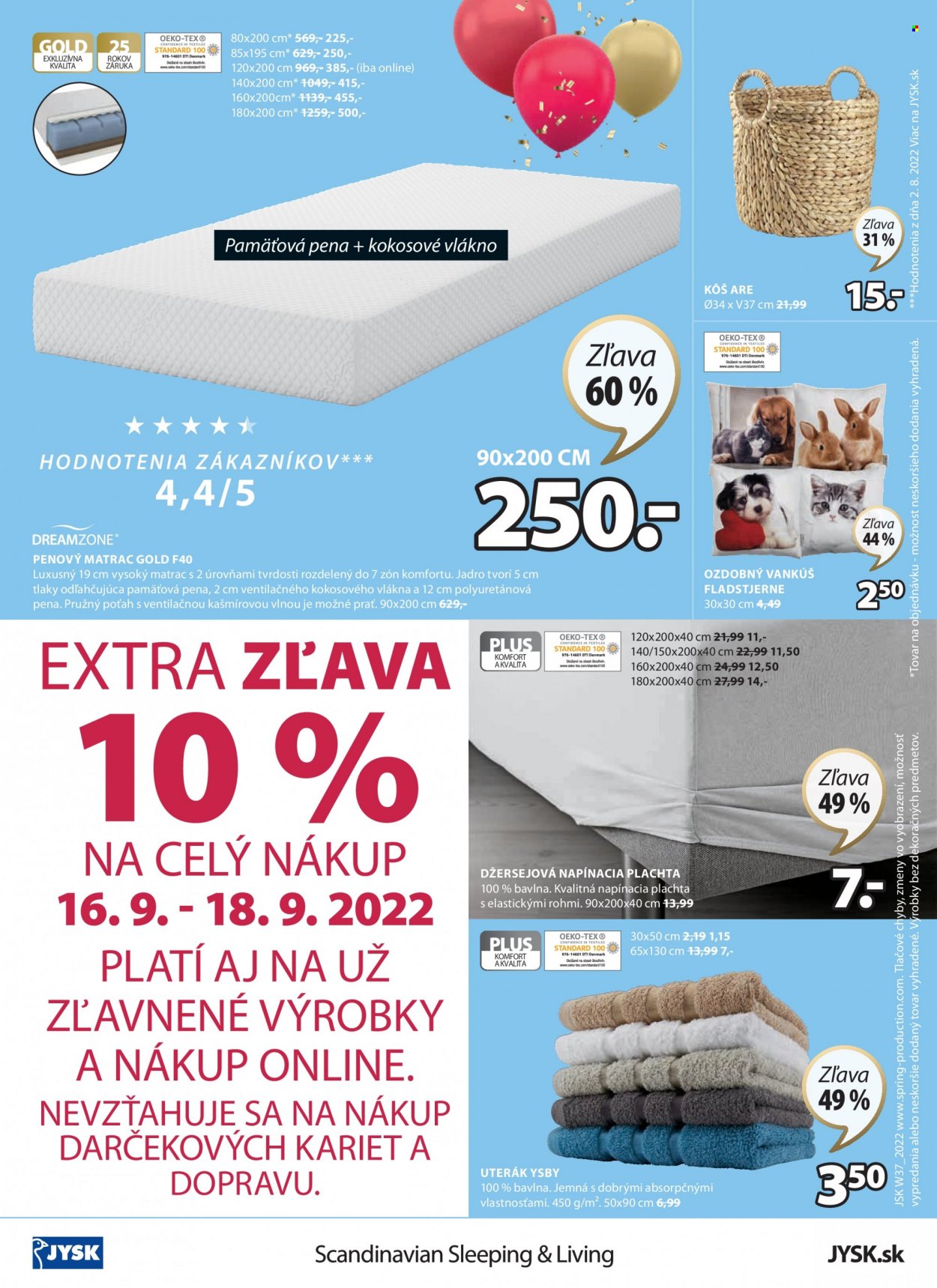 Leták JYSK - 14.9.2022 - 18.10.2022. Strana 32