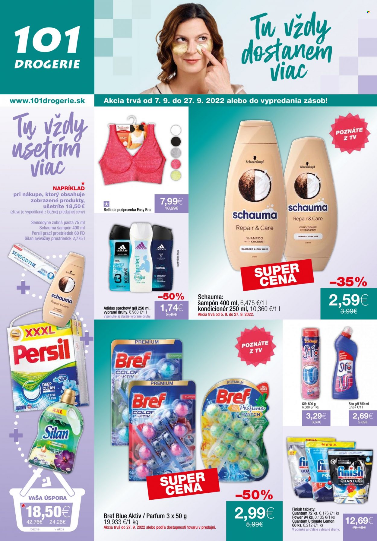 Leták 101 Drogerie - 7.9.2022 - 27.9.2022. Strana 1