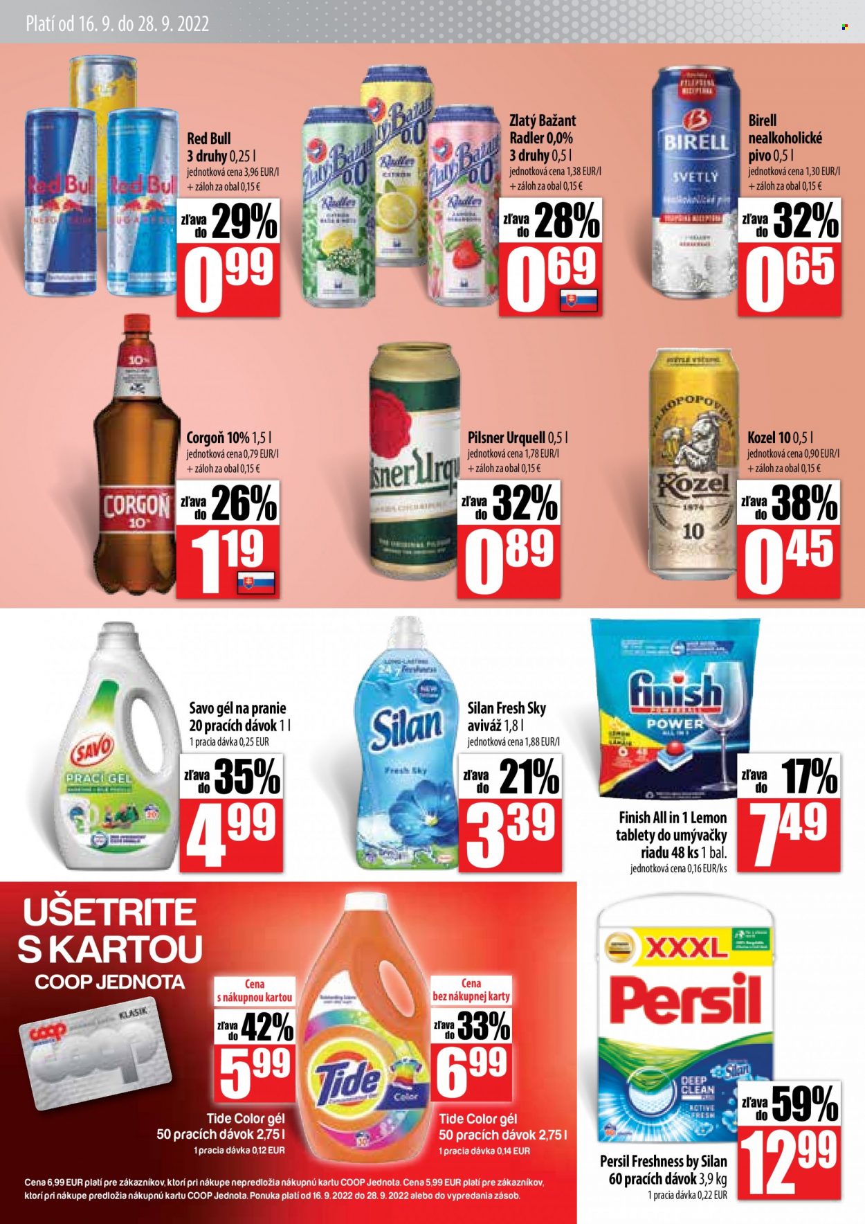 Leták COOP Jednota - 16.9.2022 - 28.9.2022. Strana 10