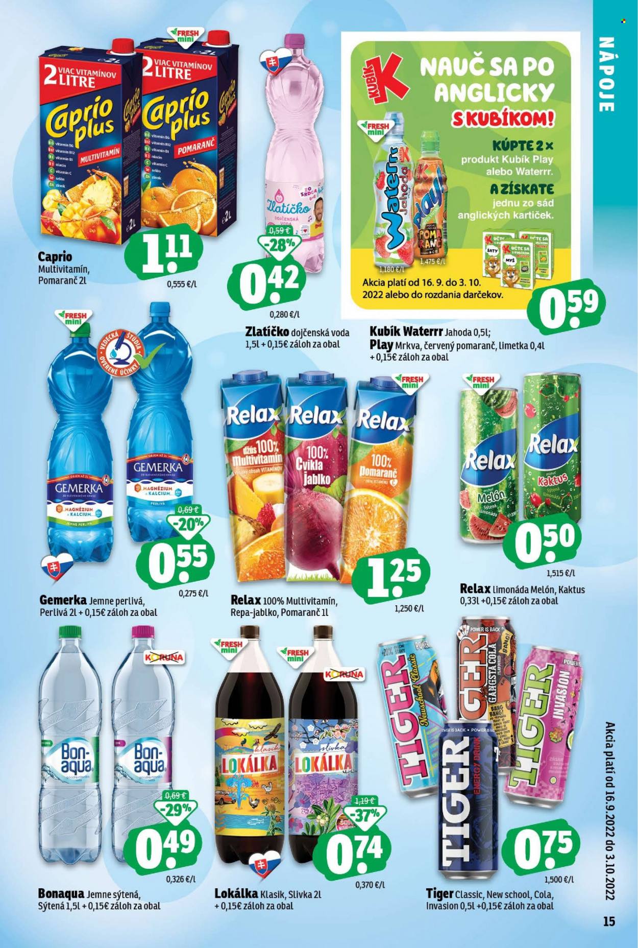 Leták FRESH - 16.9.2022 - 3.10.2022. Strana 15