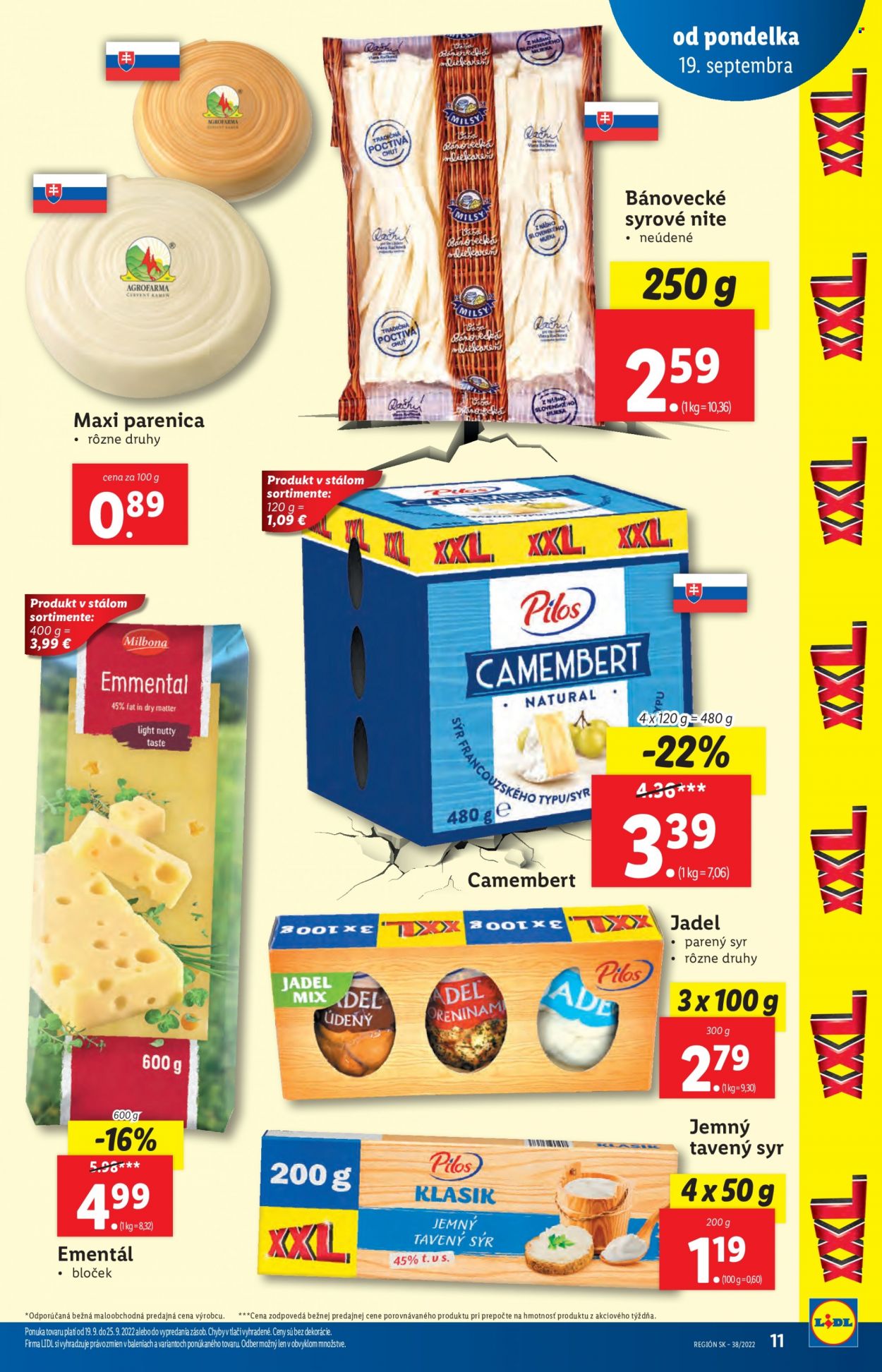 Leták Lidl - 19.9.2022 - 25.9.2022. Strana 11