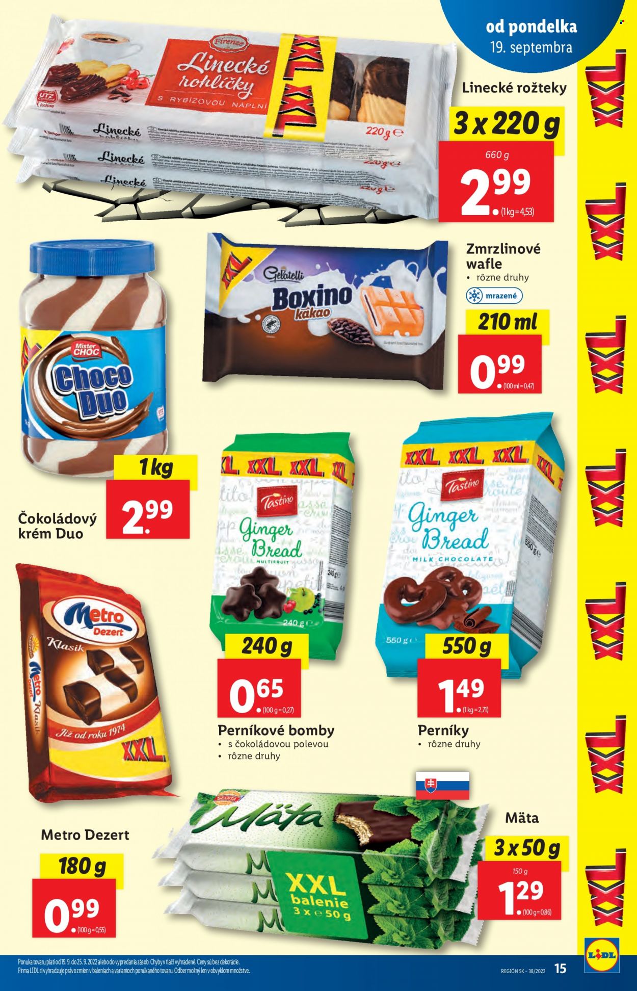 Leták Lidl - 19.9.2022 - 25.9.2022. Strana 15