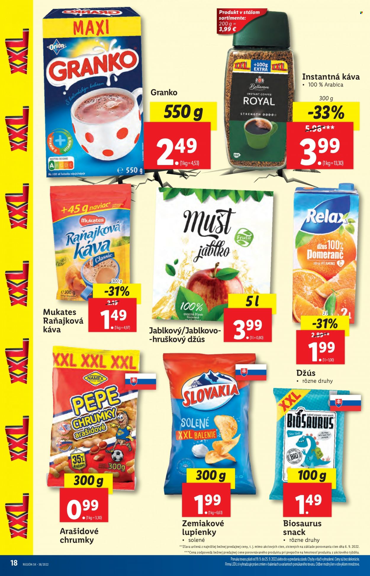 Leták Lidl - 19.9.2022 - 25.9.2022. Strana 18