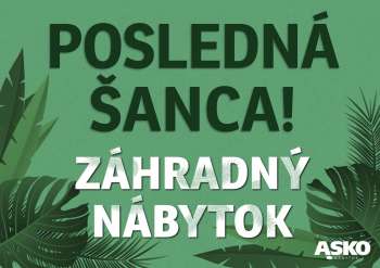 Leták Asko Nábytok.