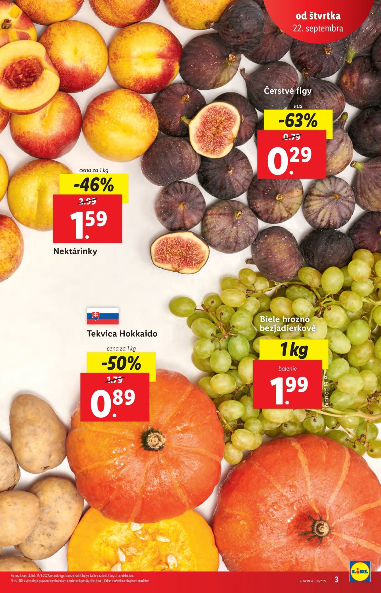 Leták Lidl - 22.9.2022 - 25.9.2022. Strana 3