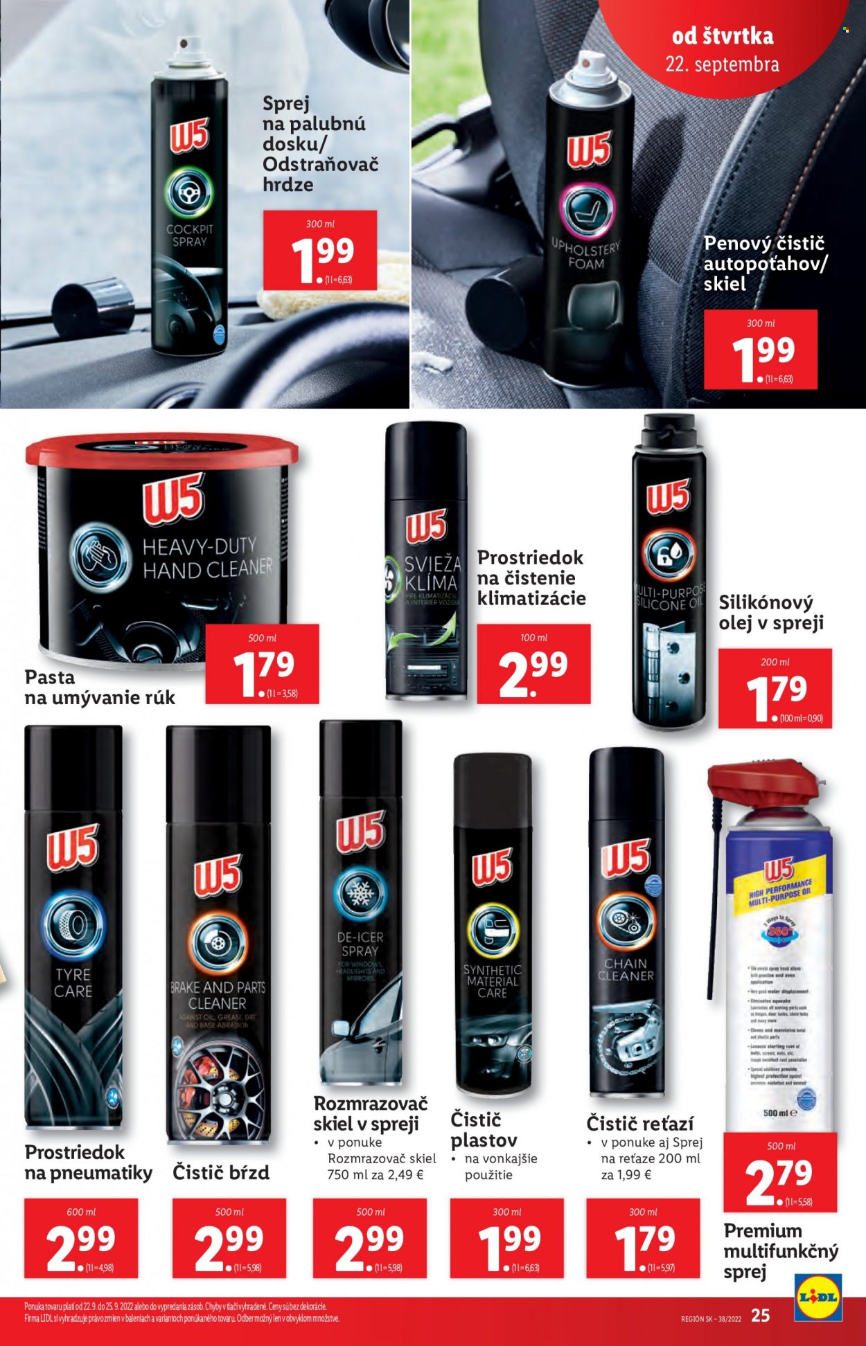 Leták Lidl - 22.9.2022 - 25.9.2022. Strana 25