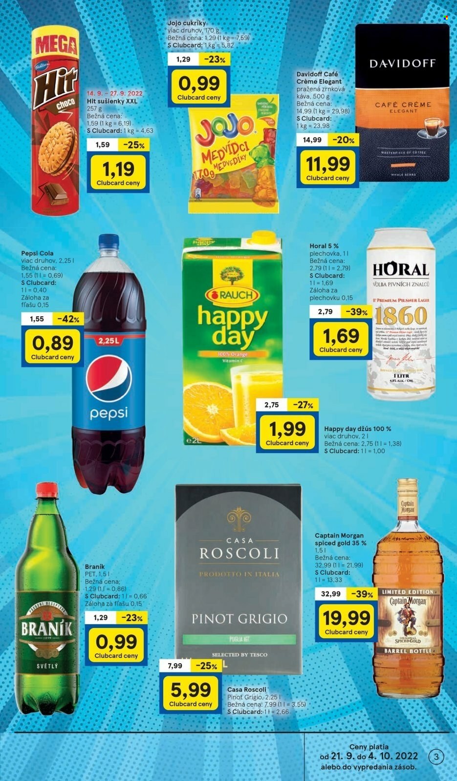Leták TESCO - 21.9.2022 - 27.9.2022. Strana 3