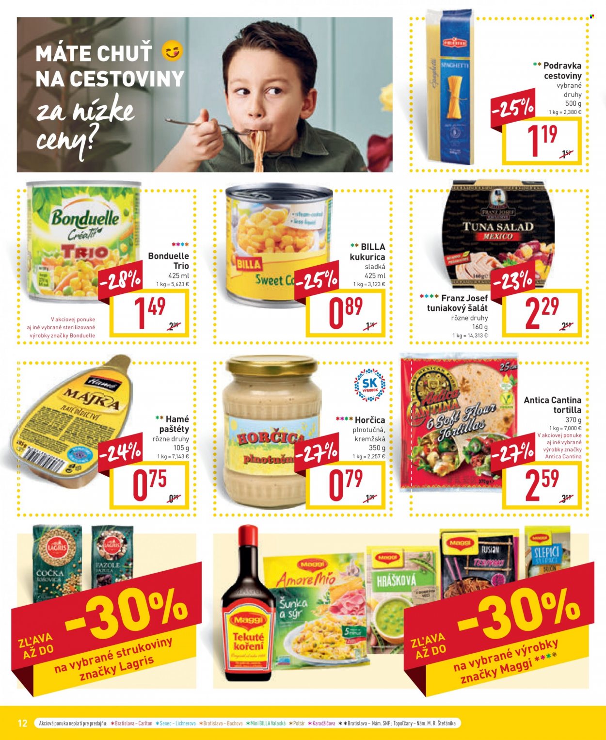 Leták Billa - 21.9.2022 - 27.9.2022. Strana 12