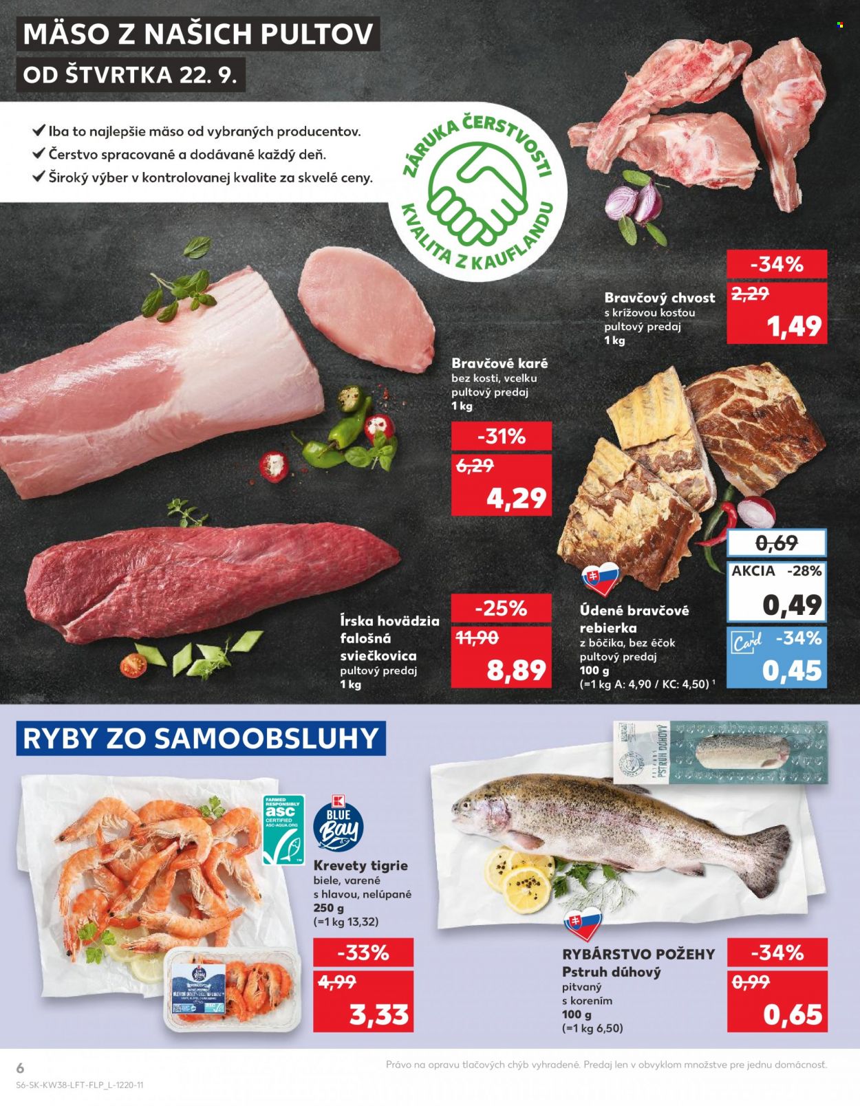 Leták Kaufland - 22.9.2022 - 28.9.2022. Strana 6
