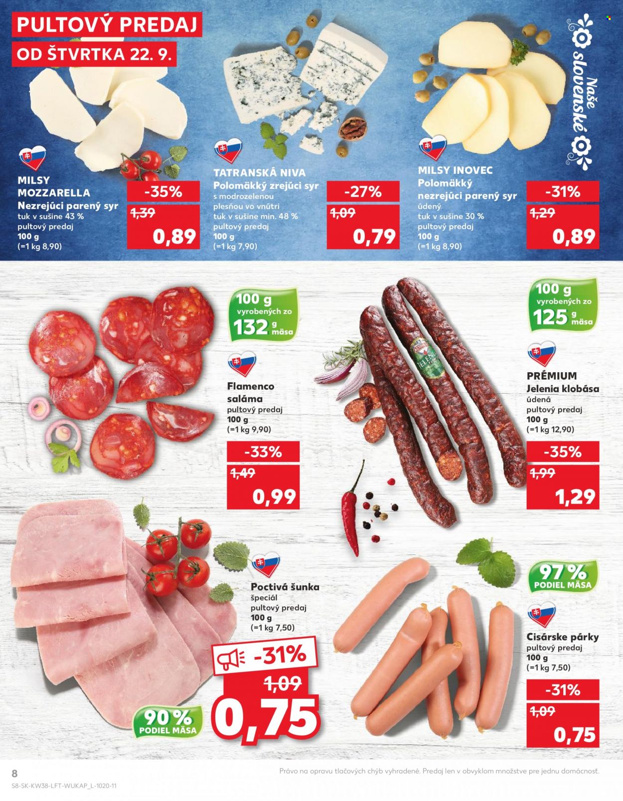 Leták Kaufland - 22.9.2022 - 28.9.2022. Strana 8
