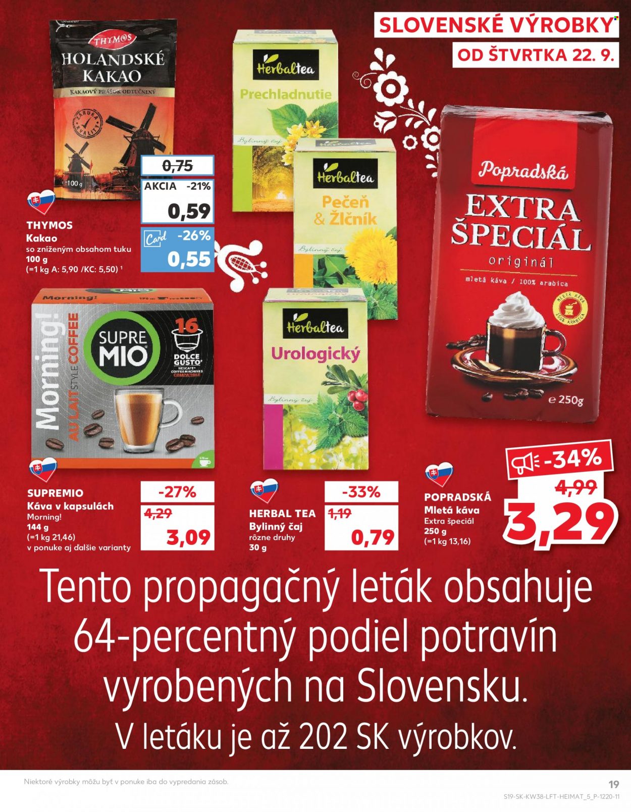 Leták Kaufland - 22.9.2022 - 28.9.2022. Strana 19