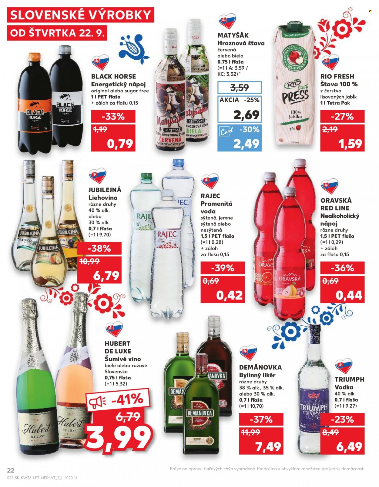 Leták Kaufland - 22.9.2022 - 28.9.2022. Strana 22