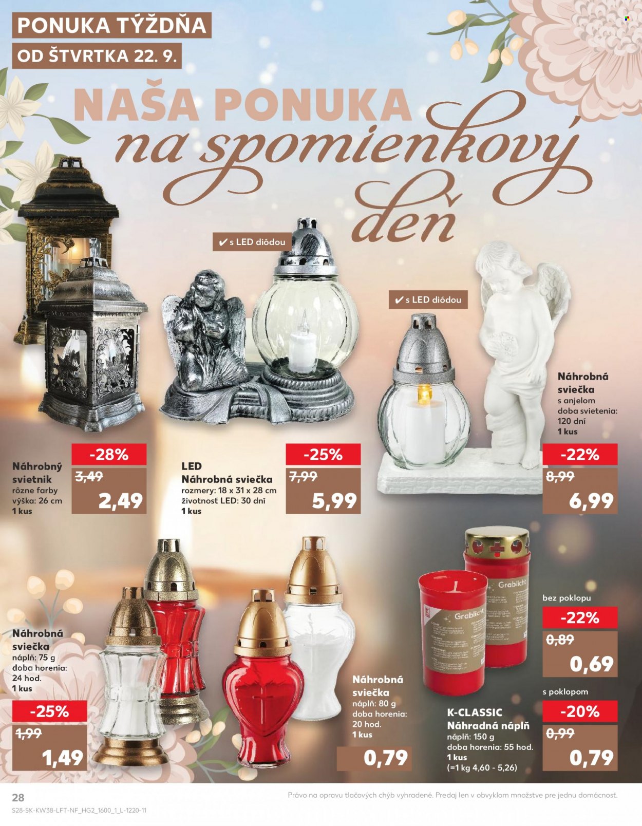 Leták Kaufland - 22.9.2022 - 28.9.2022. Strana 28
