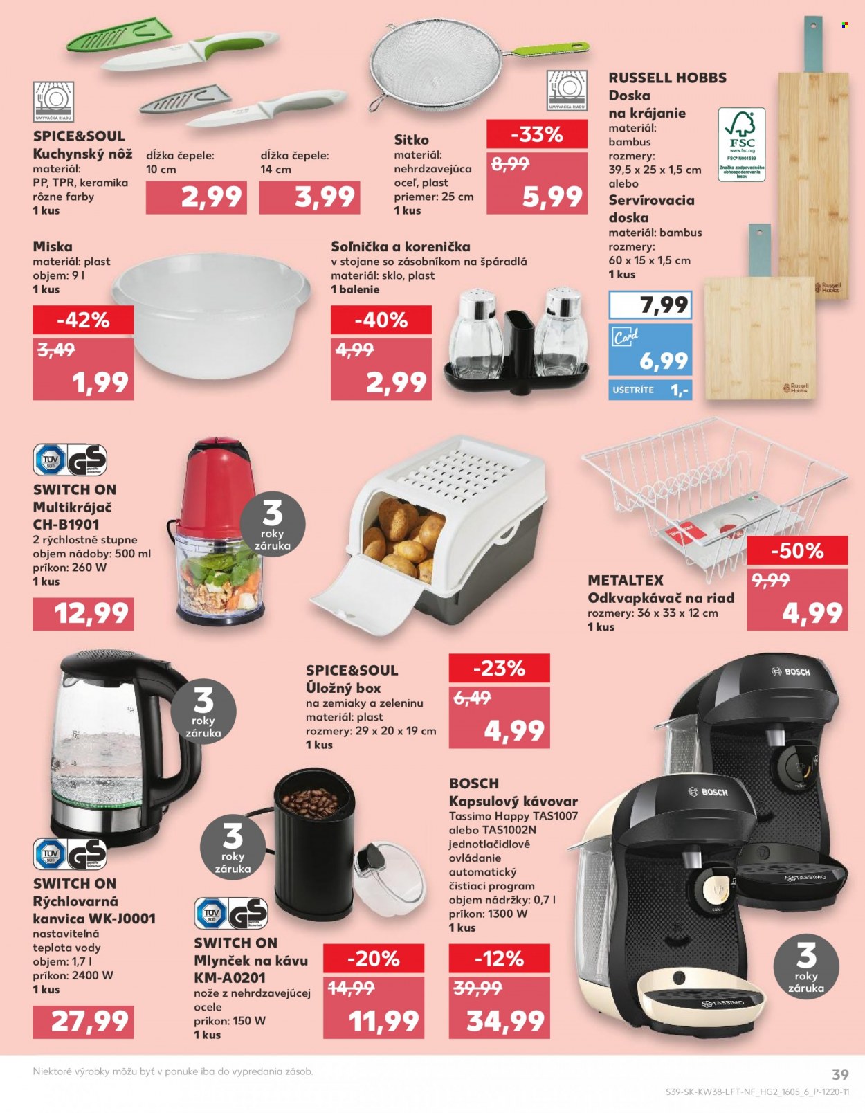 Leták Kaufland - 22.9.2022 - 28.9.2022. Strana 39