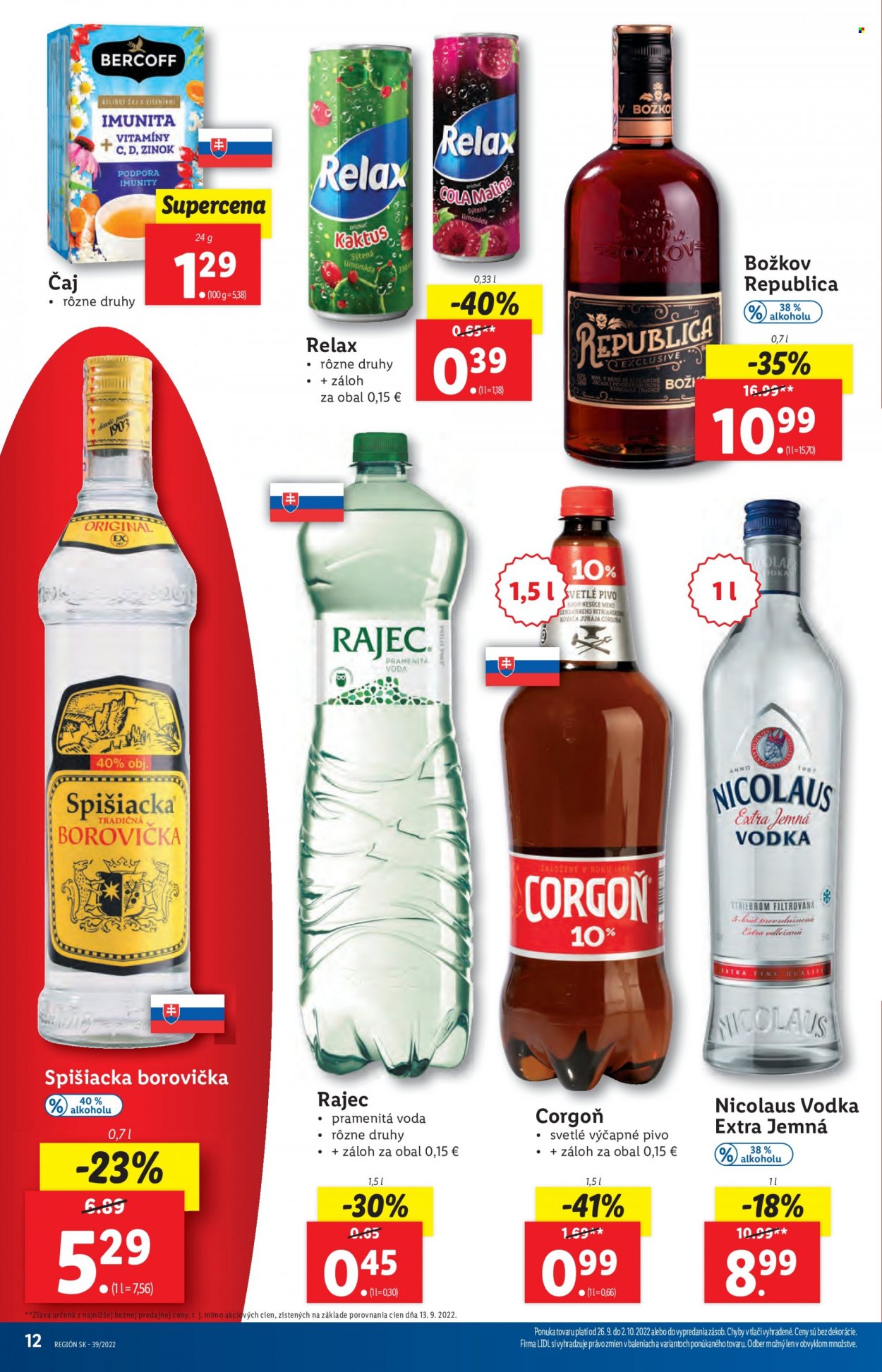 Leták Lidl - 26.9.2022 - 2.10.2022. Strana 12